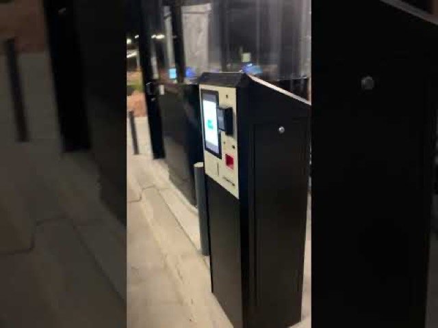 Kyosis parking equipment installation work, September 2023
